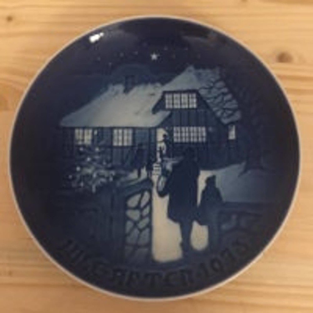 Bing & Grondahl Christmas plate. Limited Edition 1973. EUC‎